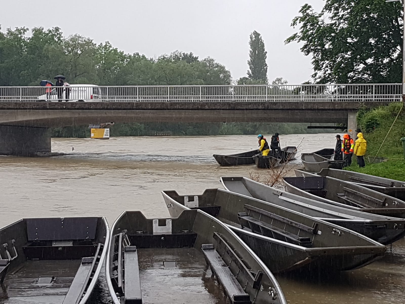 Hochwasser am Freitag