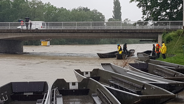 Hochwasser am Freitag