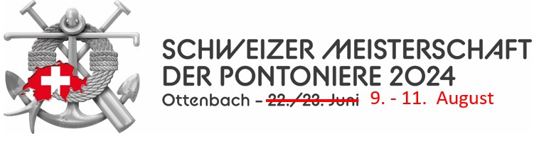 Schweizermeisterschaft der Pontoniere 2024